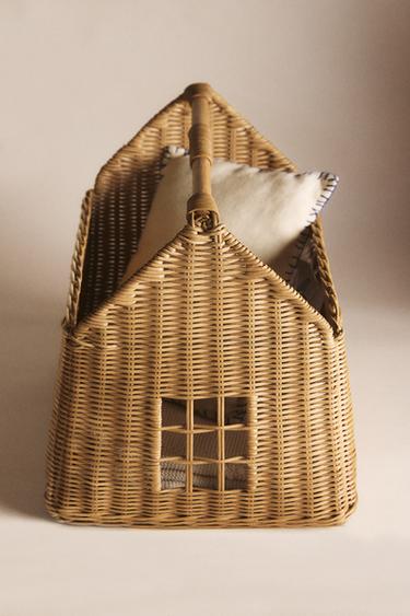 KIDS’ HOUSE BASKET - Light beige by Zara