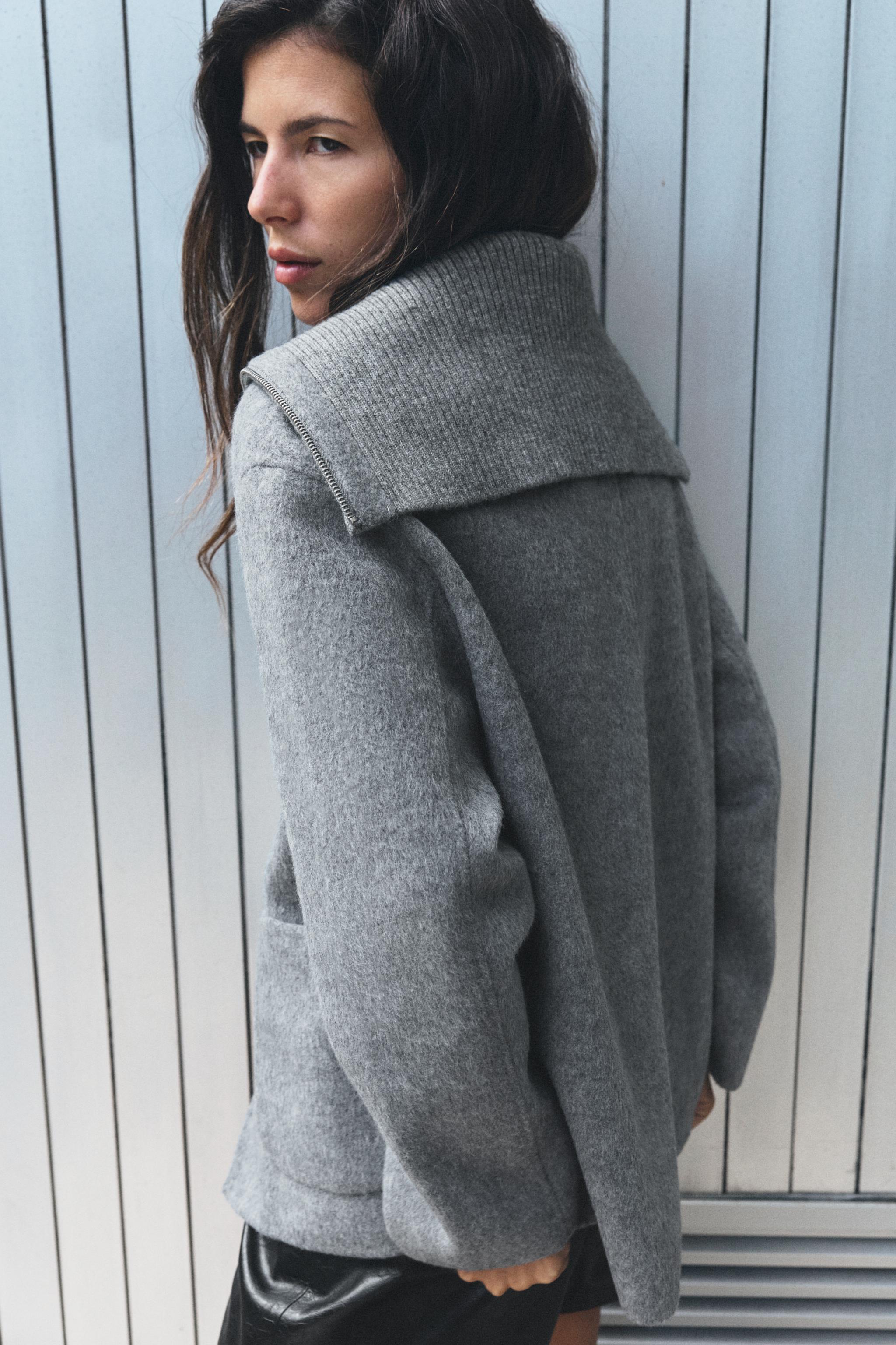 DOUBLE-FACED ZIP-UP JACKET