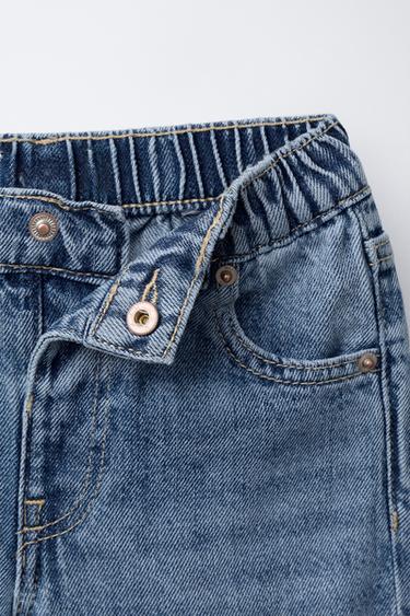 JEAN BAGGY INSCRIPTION - Bleu moyen de Zara - Image 2