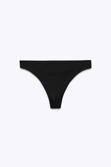 CALCINHA SEAMLESS - Preto da Zara