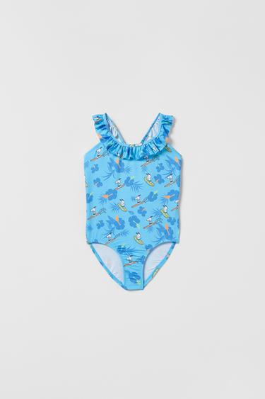 KIDS/ BAÑADOR SNOOPY PEANUTS™ - Azul de Zara - Imagen 0