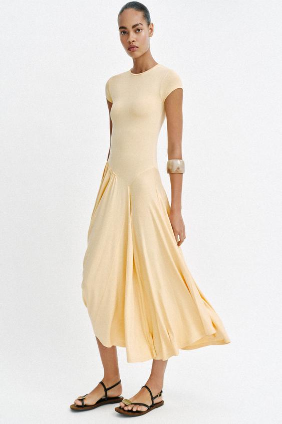 ASYMMETRIC LONG DRESS from Zara - $45.90