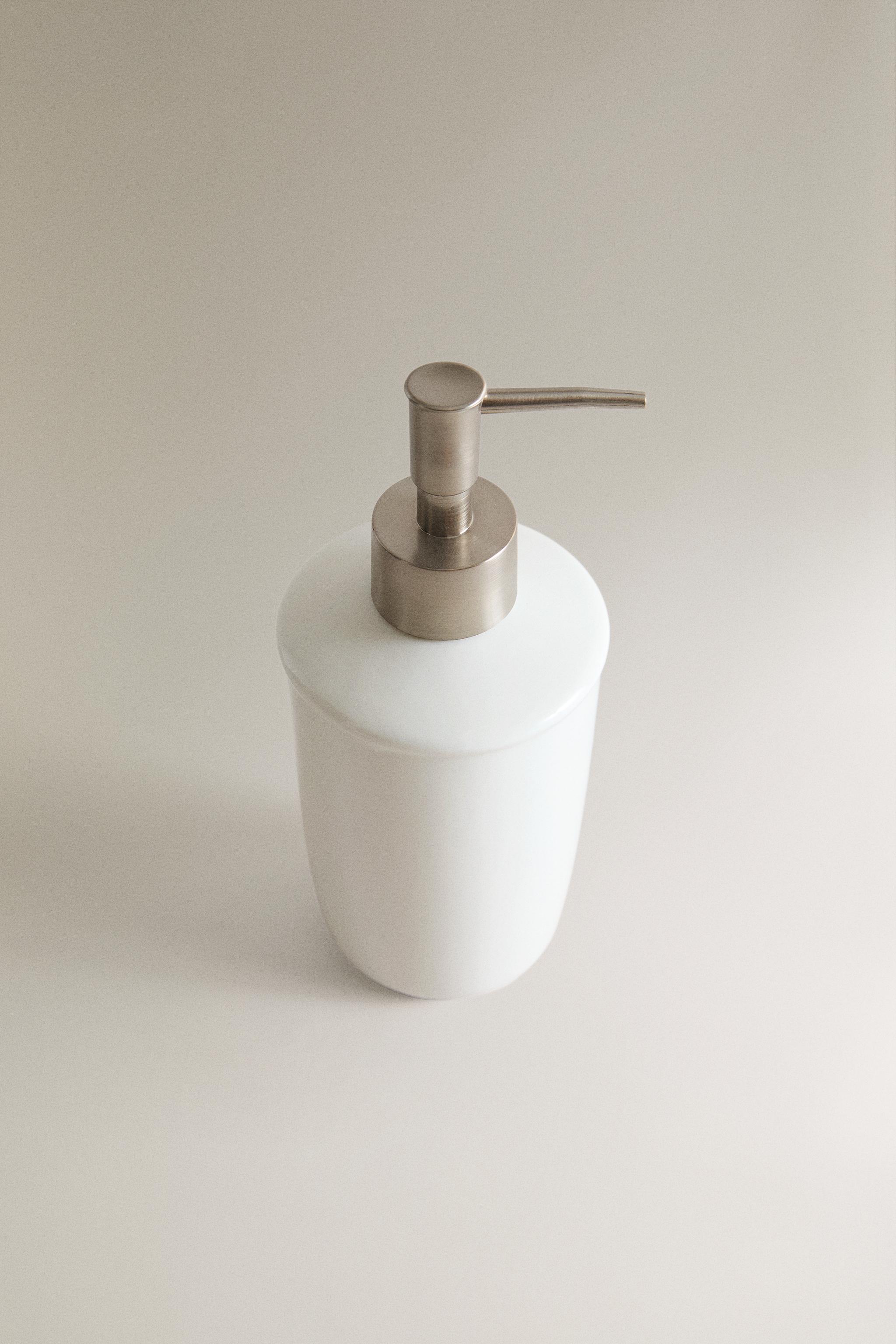 CERAMIC BATHROOM SOAP DISPENSER