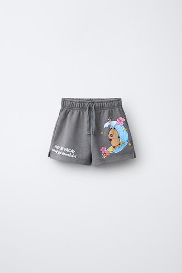 BERMUDA EFECTO LAVADO CAPIBARA CAPYFUN © - Gris antracita de Zara - Imagen 0