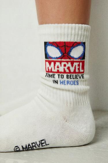 LOT DE DEUX PAIRES DE CHAUSSETTES MI-HAUTES SPIDEY AND HIS AMAZING FRIENDS © MARVEL - Bleu roi de Zara - Image 5