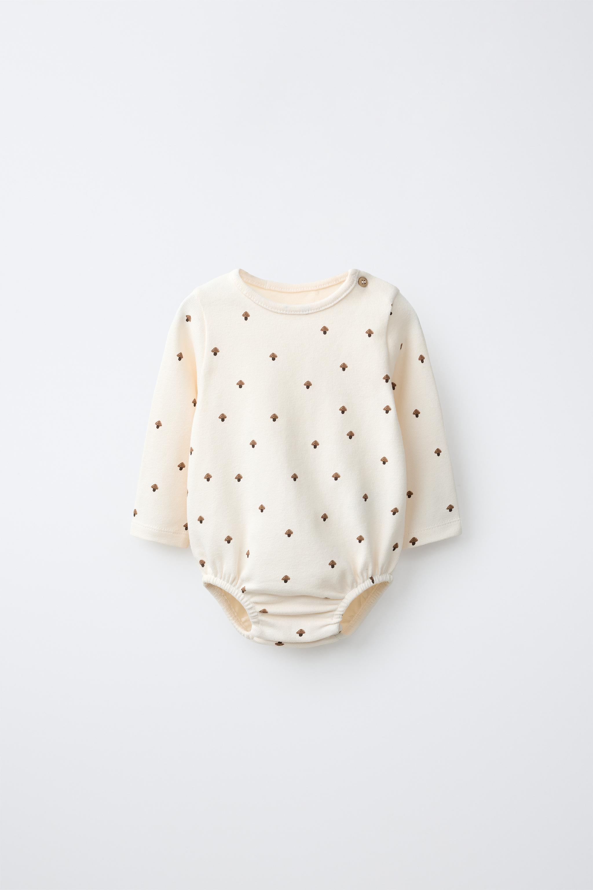 MUSHROOM PRINT BODYSUIT