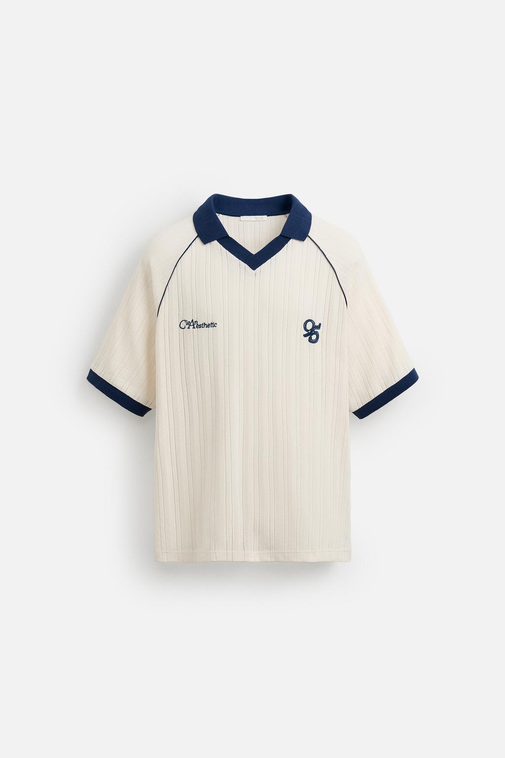 Thumbnail image for JACQUARD EMBROIDERED POLO SHIRT