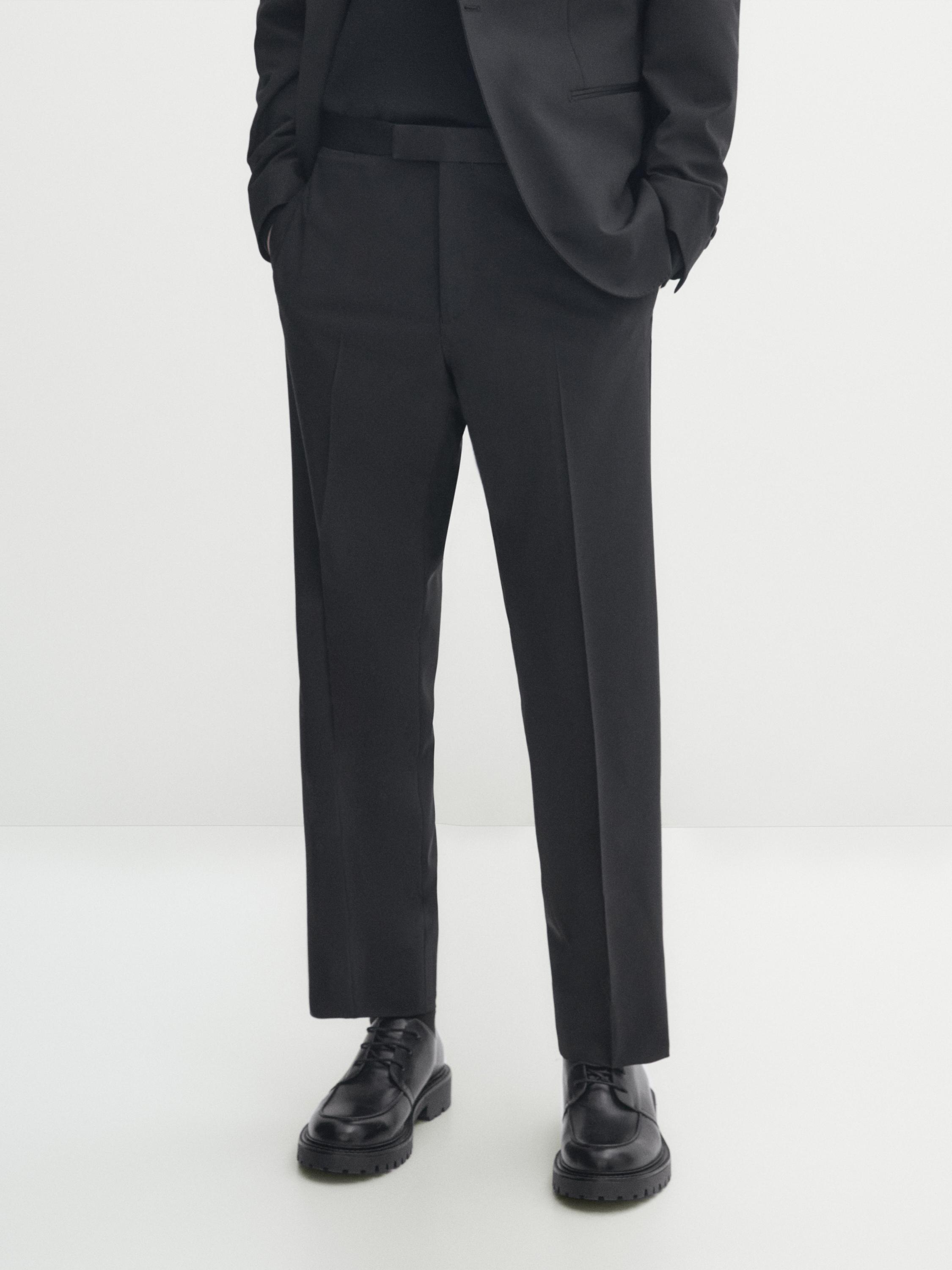 Tuxedo pants hot sale zara