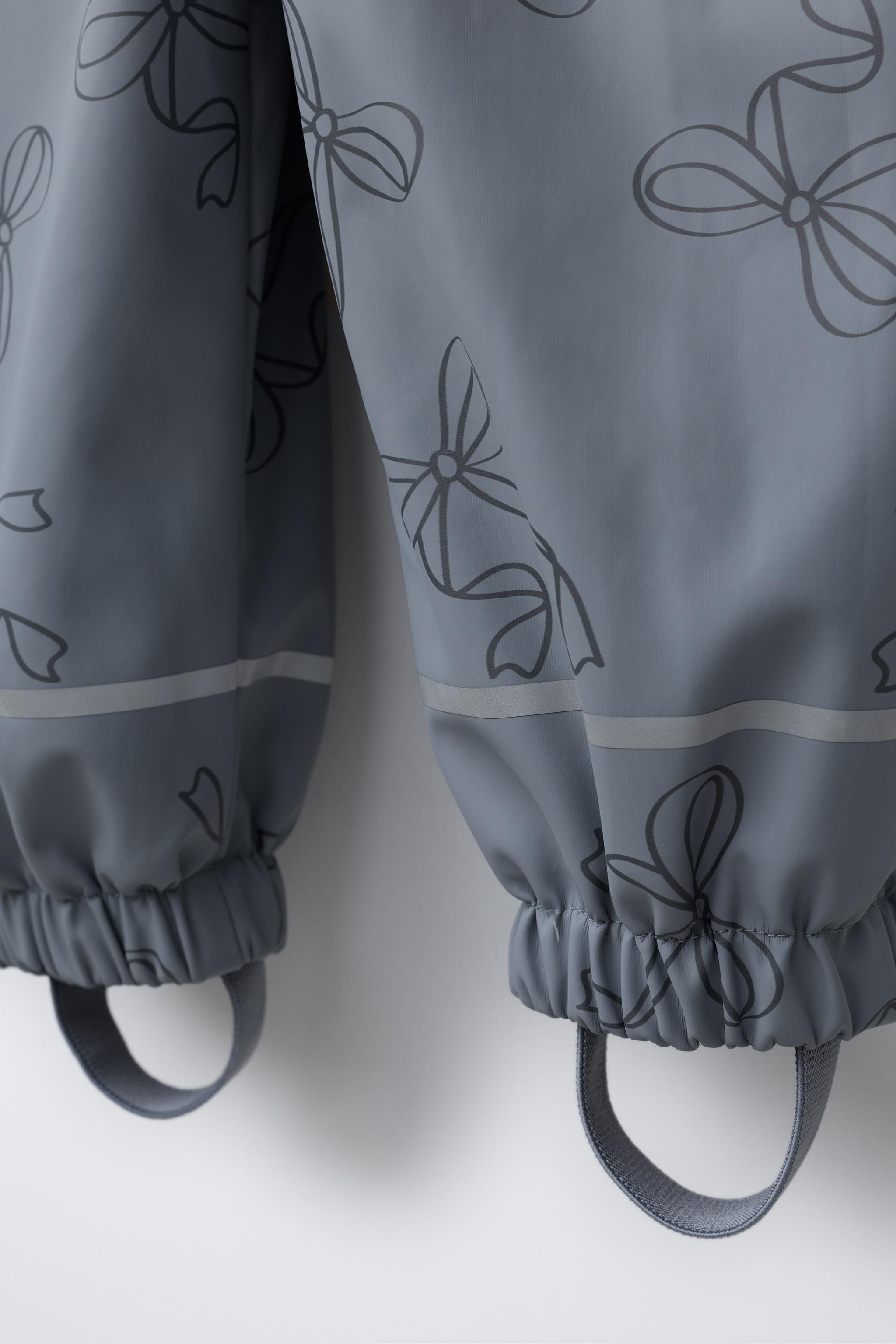 SALOPETTE GOMMÉE IMPRIMÉE WATER RESISTANT