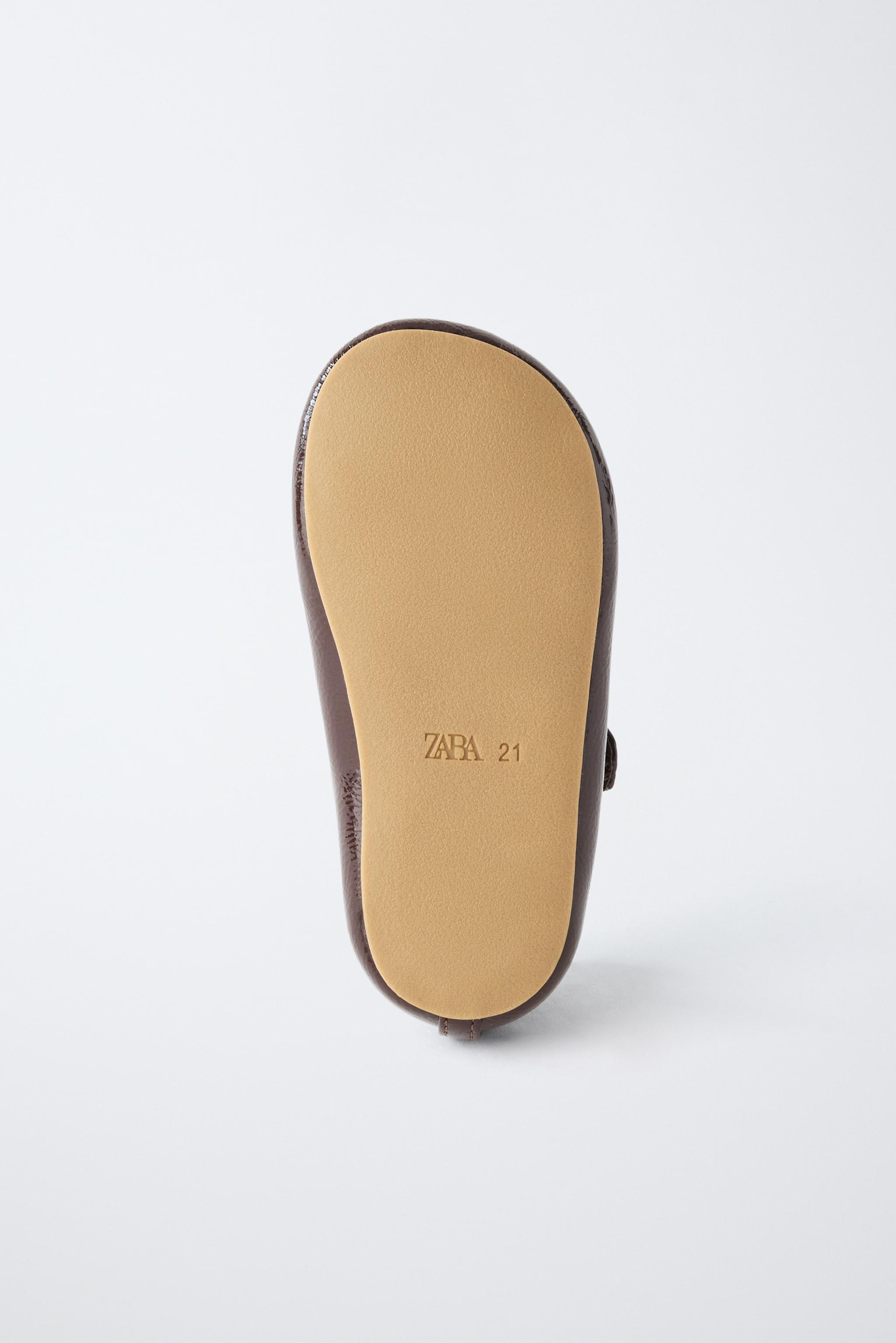 BAREFOOT PATENT BALLET FLATS