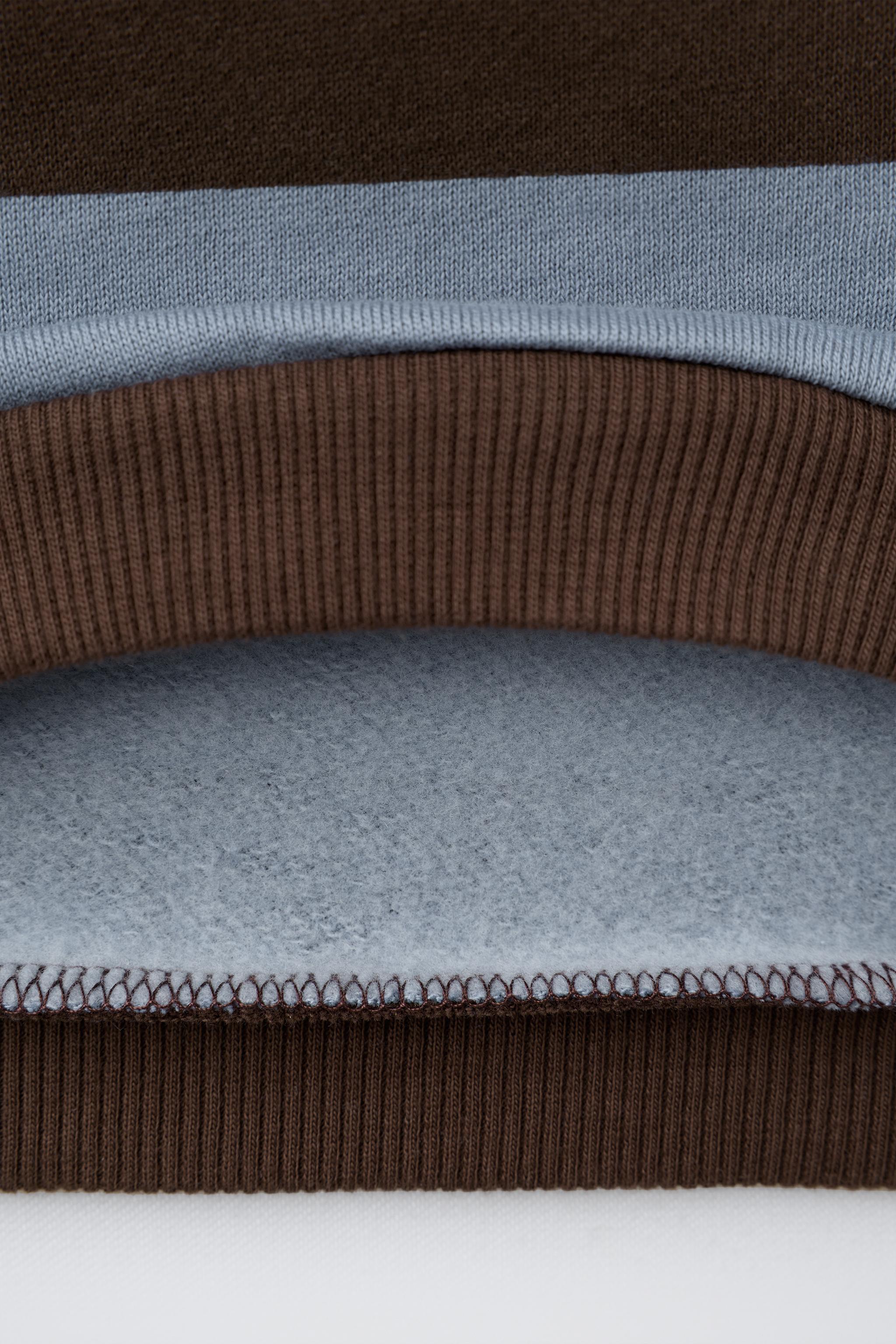 STRIPED SWEATSHIRT
