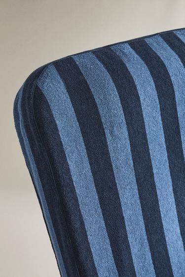 HOUSSE DE BAIN DE SOLEIL RAYURES - Bleus de Zara - Image 1