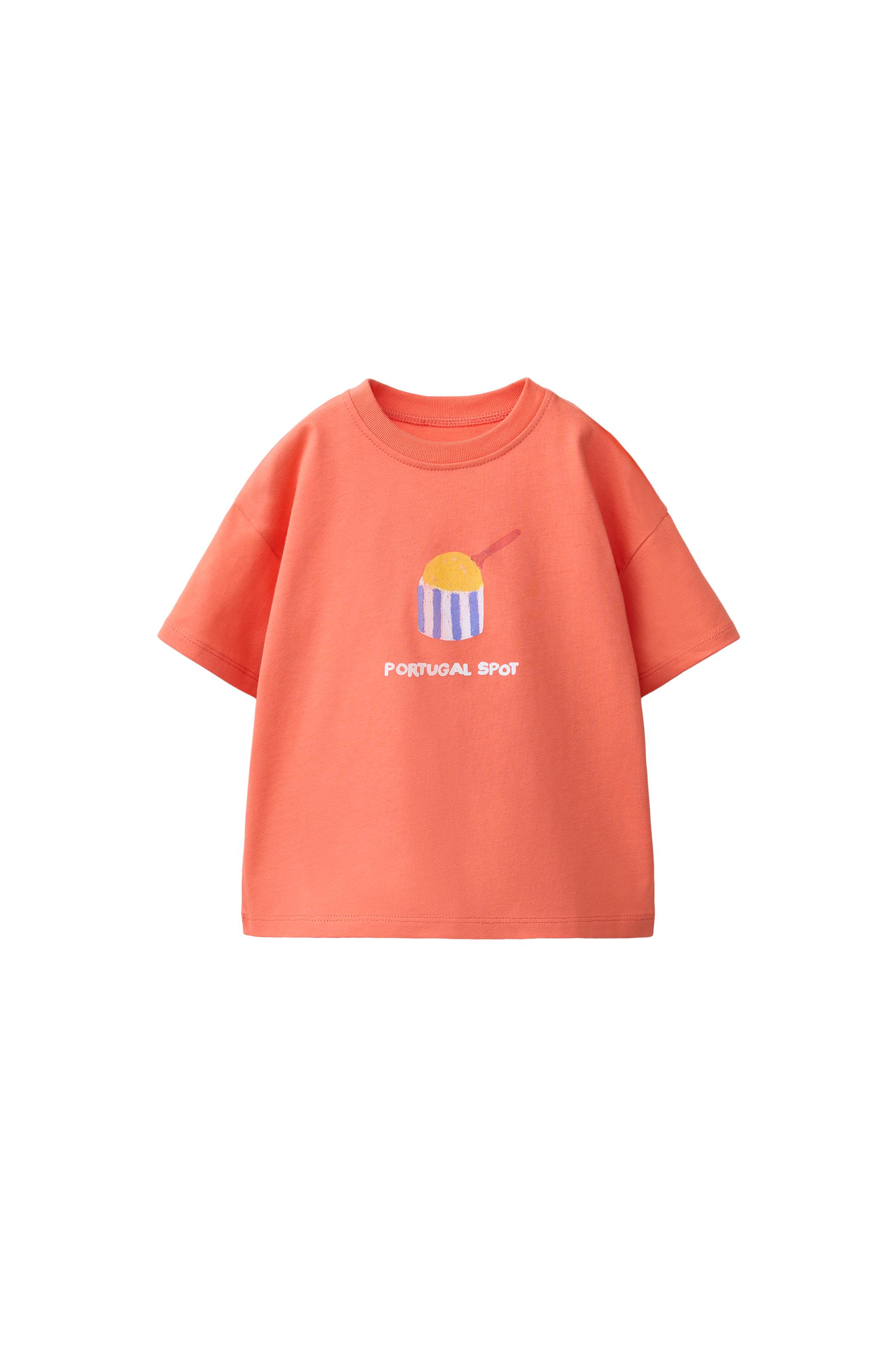 【zionsarmy16 専用　ダンボTシャツ】COACH XS、ZARA S ISABELLE VANDEPLASSCHE ICE CREAM T-SHIRT - Orange | ZARA Canada