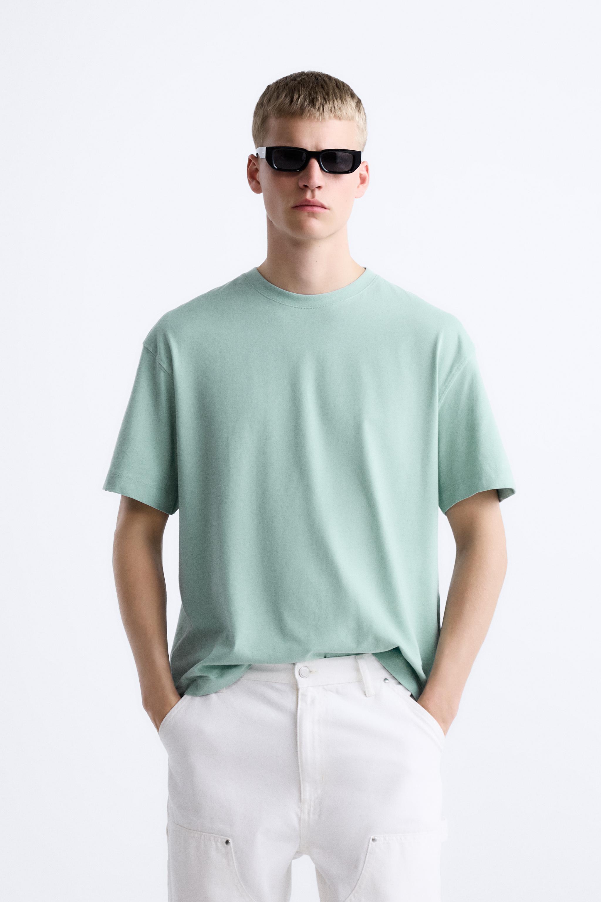 ブルーTシャツ | メンズ | 最新コレクション | ZARA 日本
