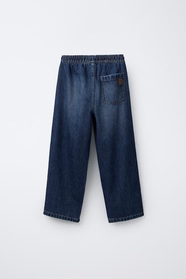 JEAN BAGGY ÉTIQUETTE - Bleu de Zara - Image 1