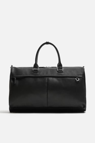 BOLSA DE VIAJE TEXTURA - Negro de Zara