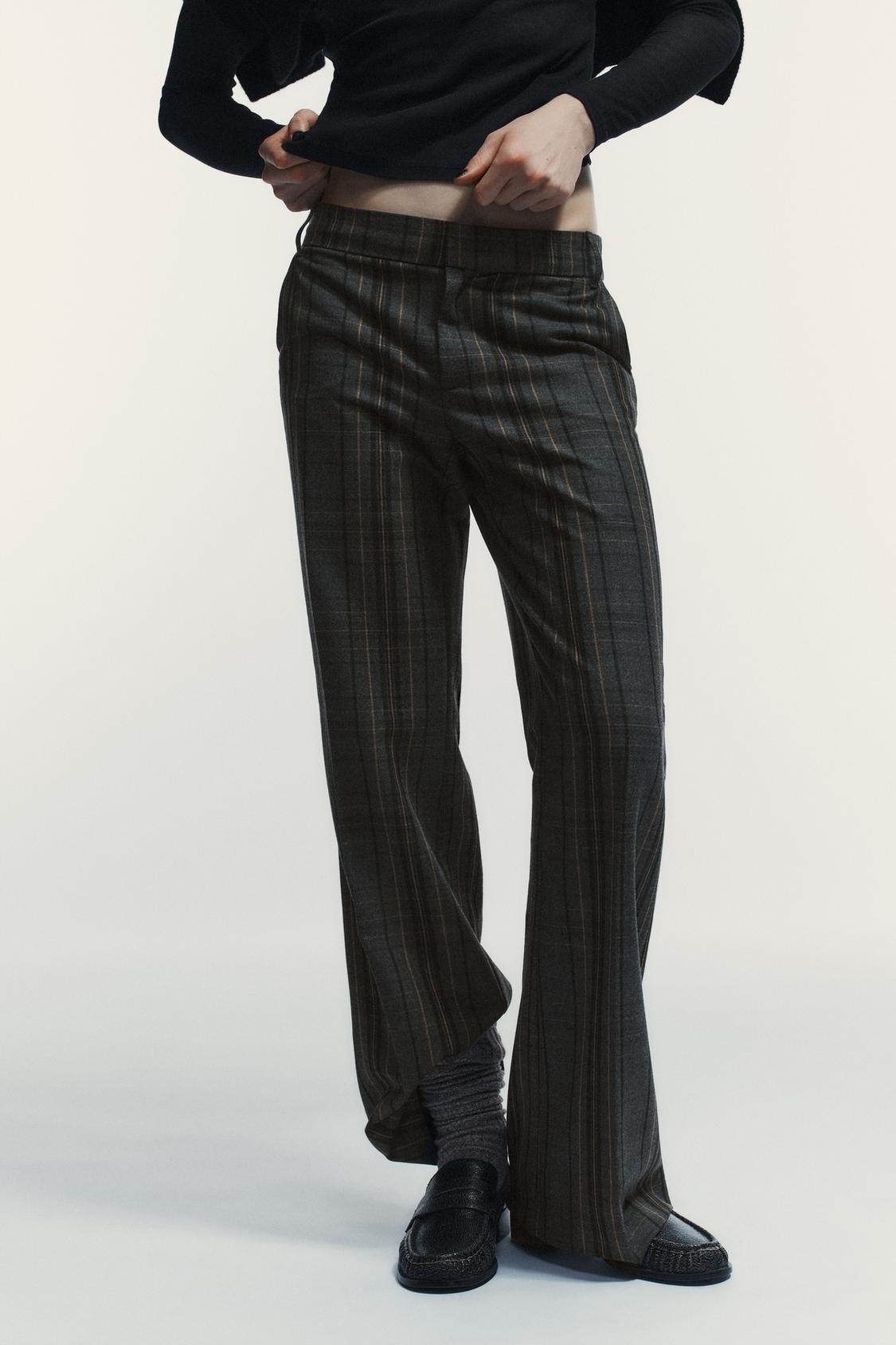 PLAID PANTS