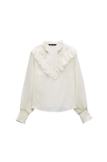 PLUMETIS FRILLY TOP