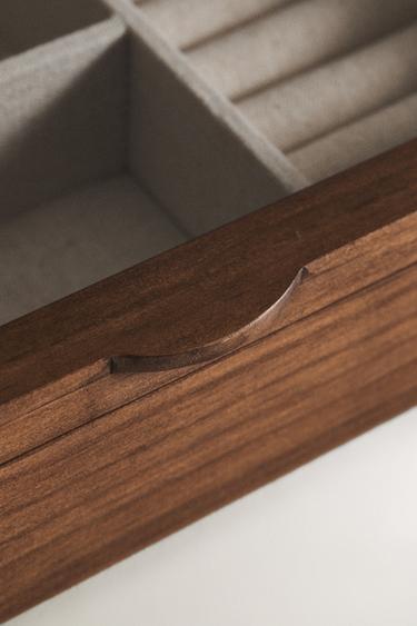 BOÎTE À BIJOUX BOIS - Marron de Zara - Image 3