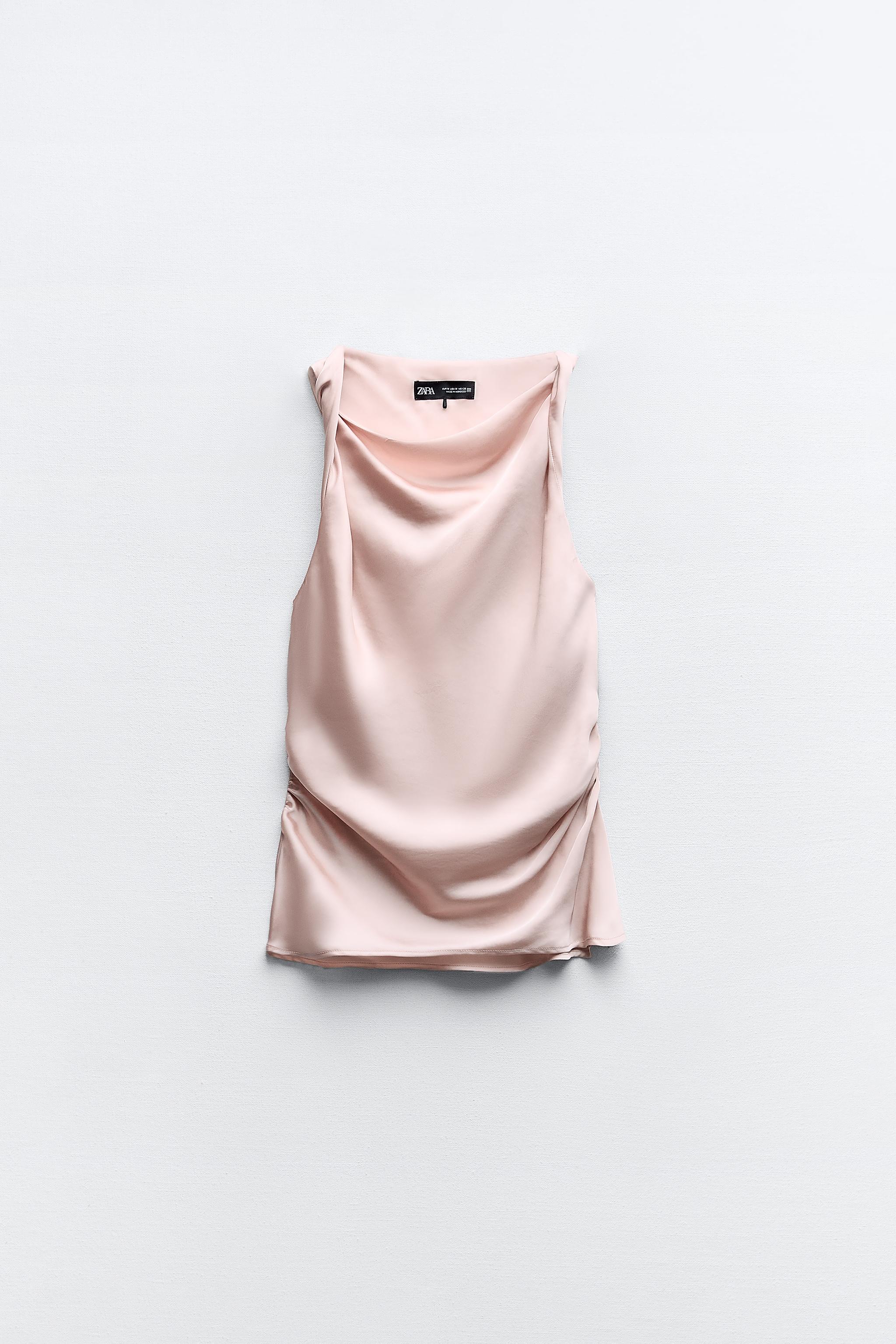 ZARA NWT Satin Corset Top Pink - $23 (23% Off Retail) New With Tags - From  Sofya