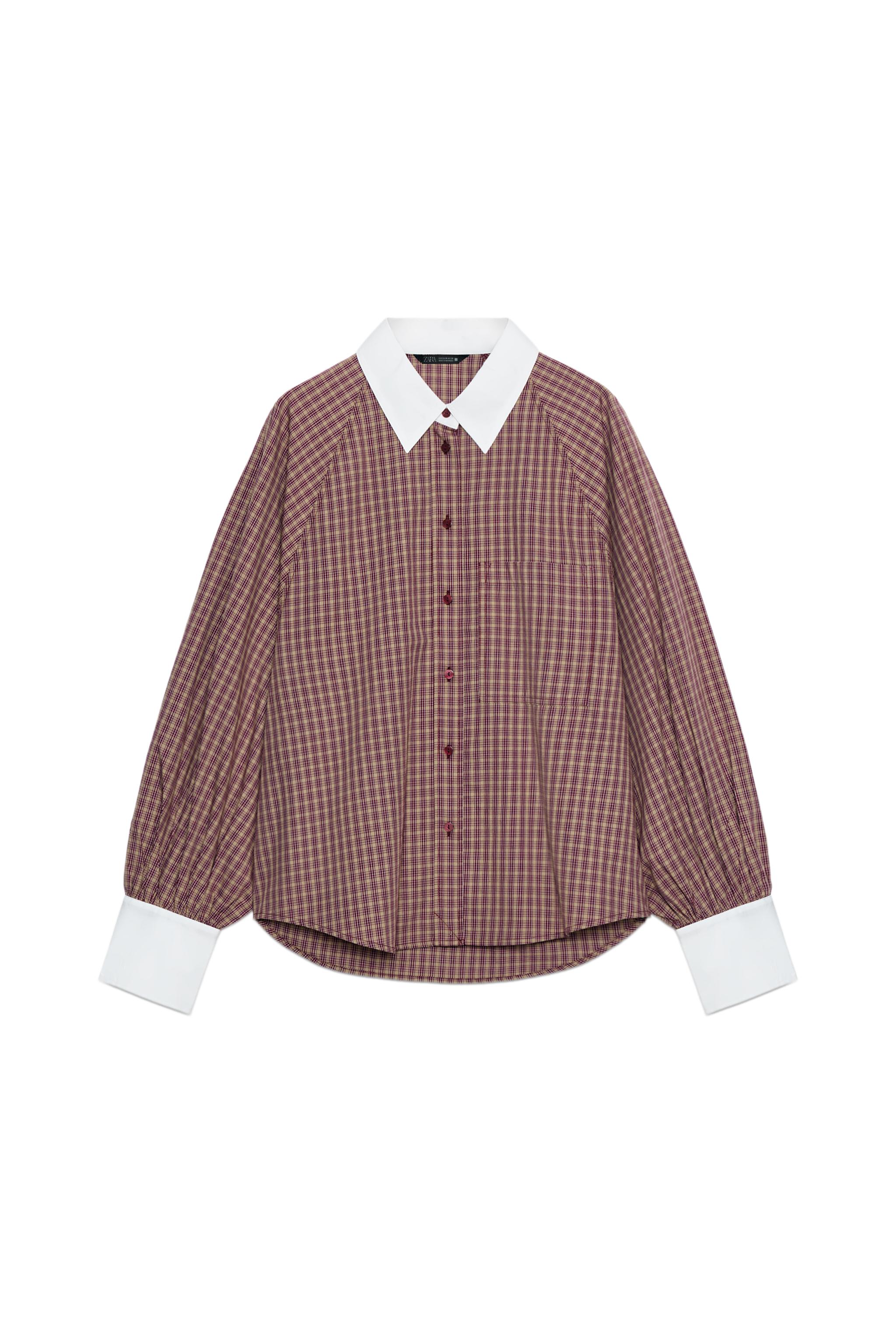 CAMISA COMBINADA CUADROS