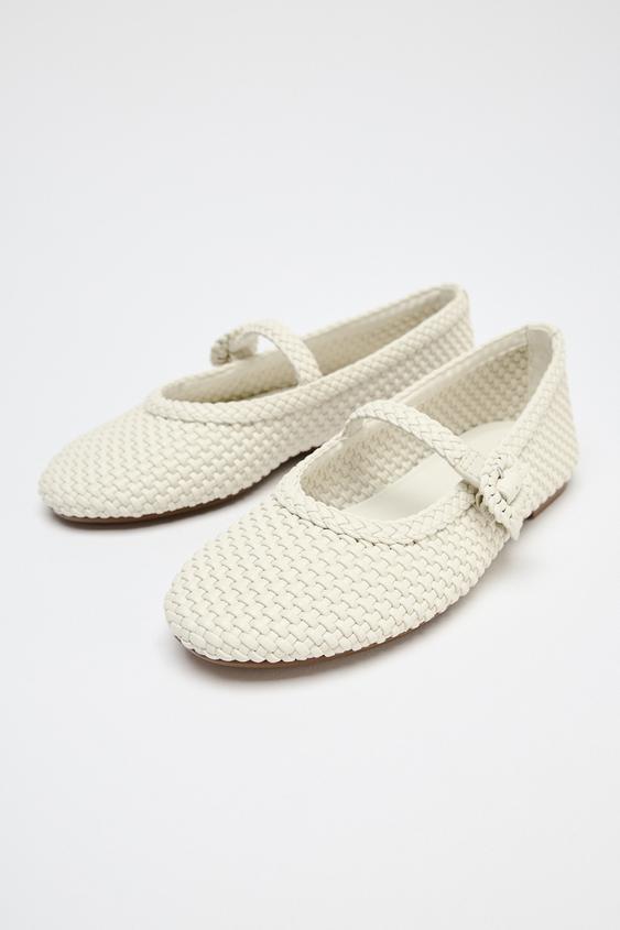 BALERÍNY S EFEKTEM COPÁNKŮ - Bílá od Zara - Obrázek 2