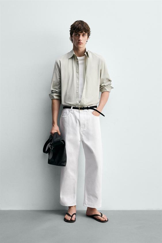 TAPERED WIDE FIT JEANS from Zara - $59.90