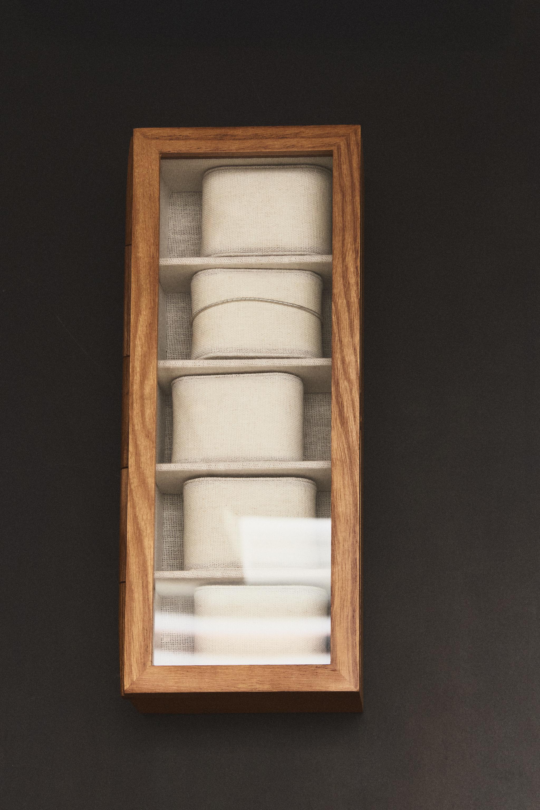 ウッド ウォッチ ジュエリーボックス - ブラウン | ZARA Japan / 日本