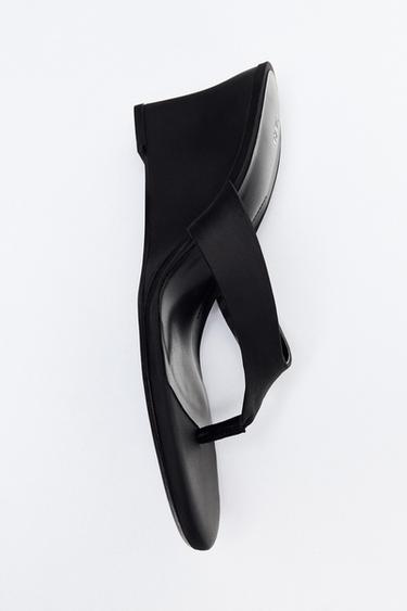 WEDGE SANDALS - Black by Zara