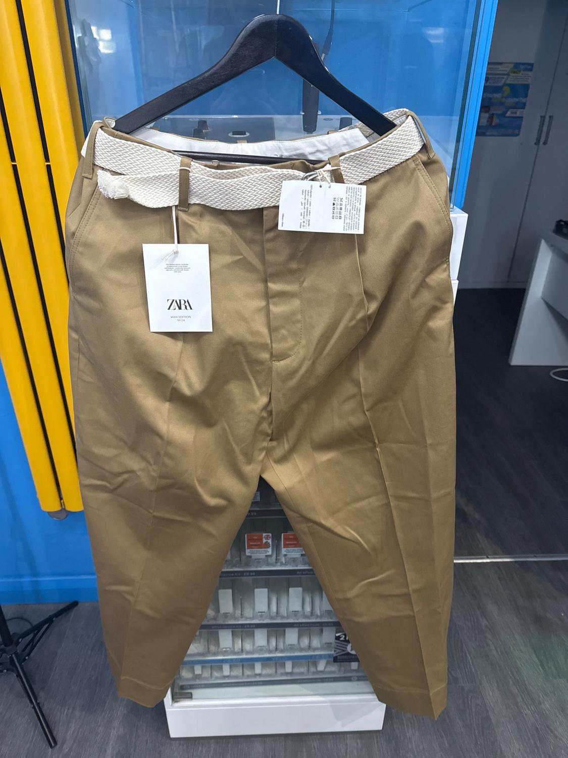 LIMITED EDITION TROUSERS WITH BELT