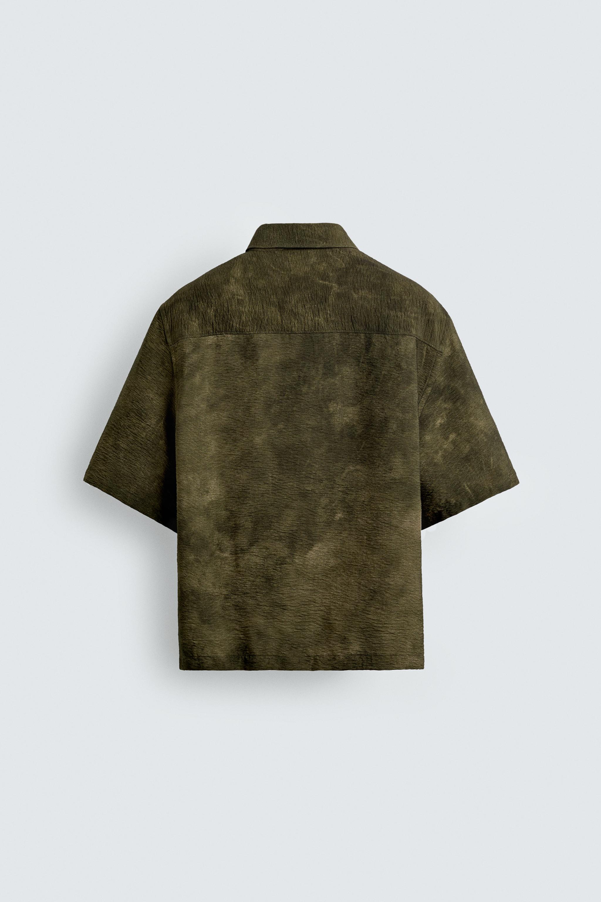 ABSTRACT PRINT RELAXED FIT SHIRT