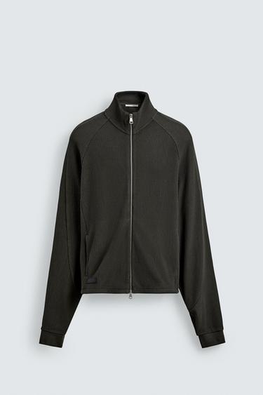 جاكيت RELAXED FIT عثماني - رصاصي داكن by Zara