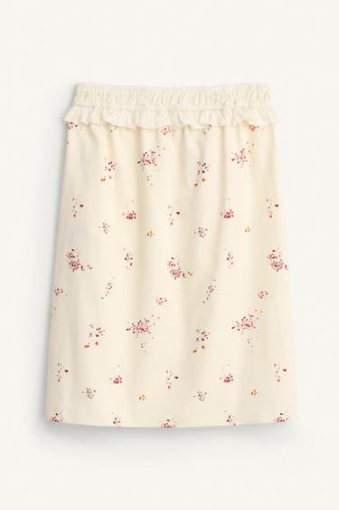 LIMITED EDITION PRINTED MIDI SKIRT - Printed by Zara - Image 4