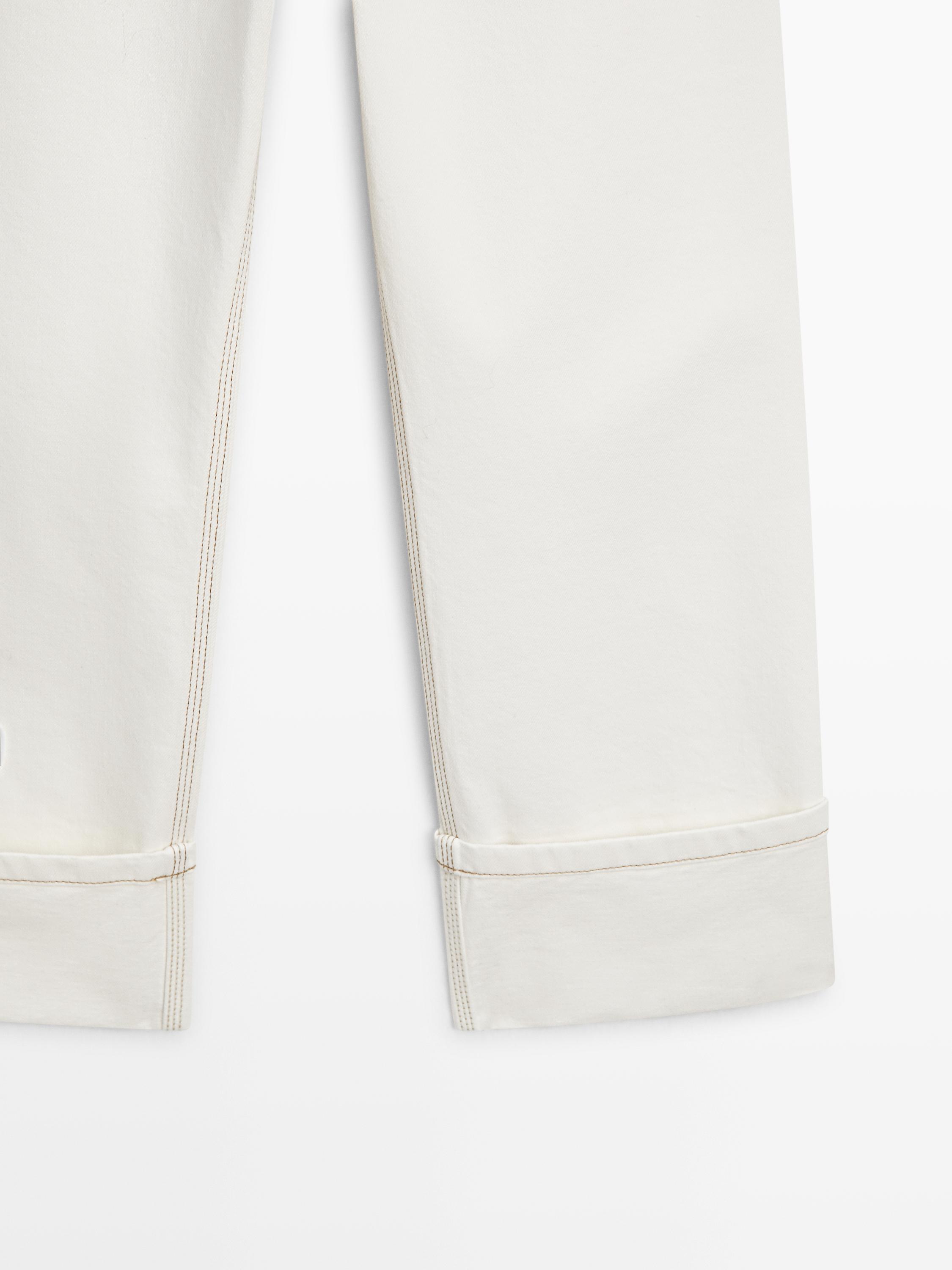 Jean straight ourlet