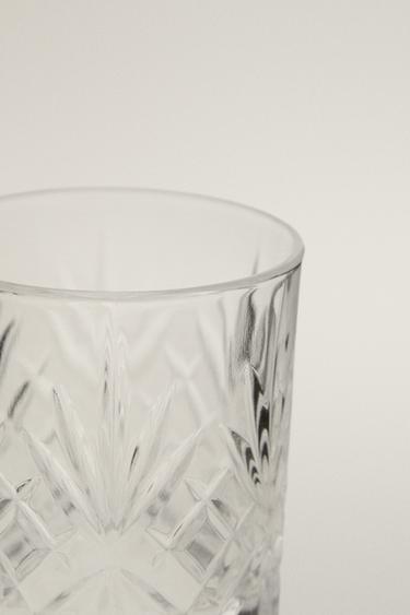 VERRE À SHOT TAILLÉ CRISTALLIN - Transparent de Zara - Image 2