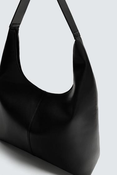 SAC SHOPPER LISSE - Noir de Zara - Image 4