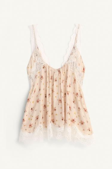 LIMITED EDITION PRINTED LACE TOP - Printed by Zara - Image 5