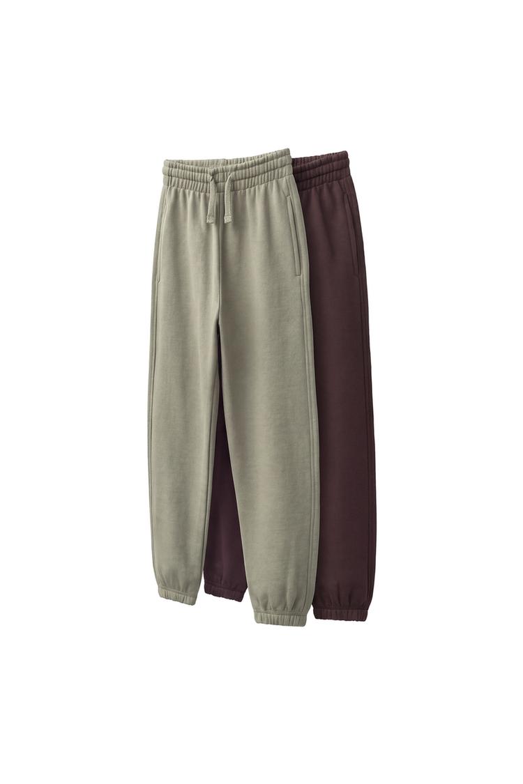 PACK DOS PANTALONES FELPA