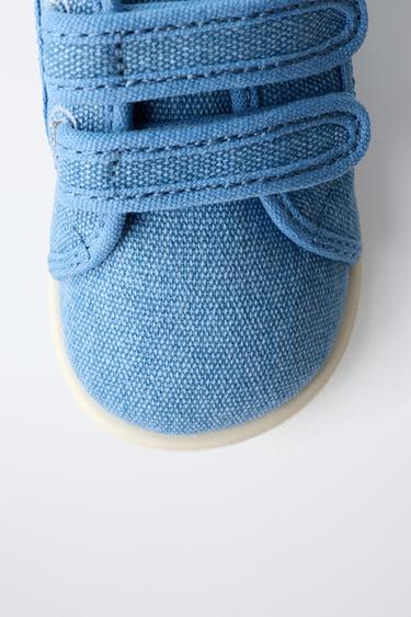 BAREFOOT COTTON PLIMSOLLS - Blue by Zara