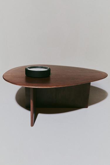 IRREGULAR ACACIA CENTRE COFFEE TABLE - Brown by Zara