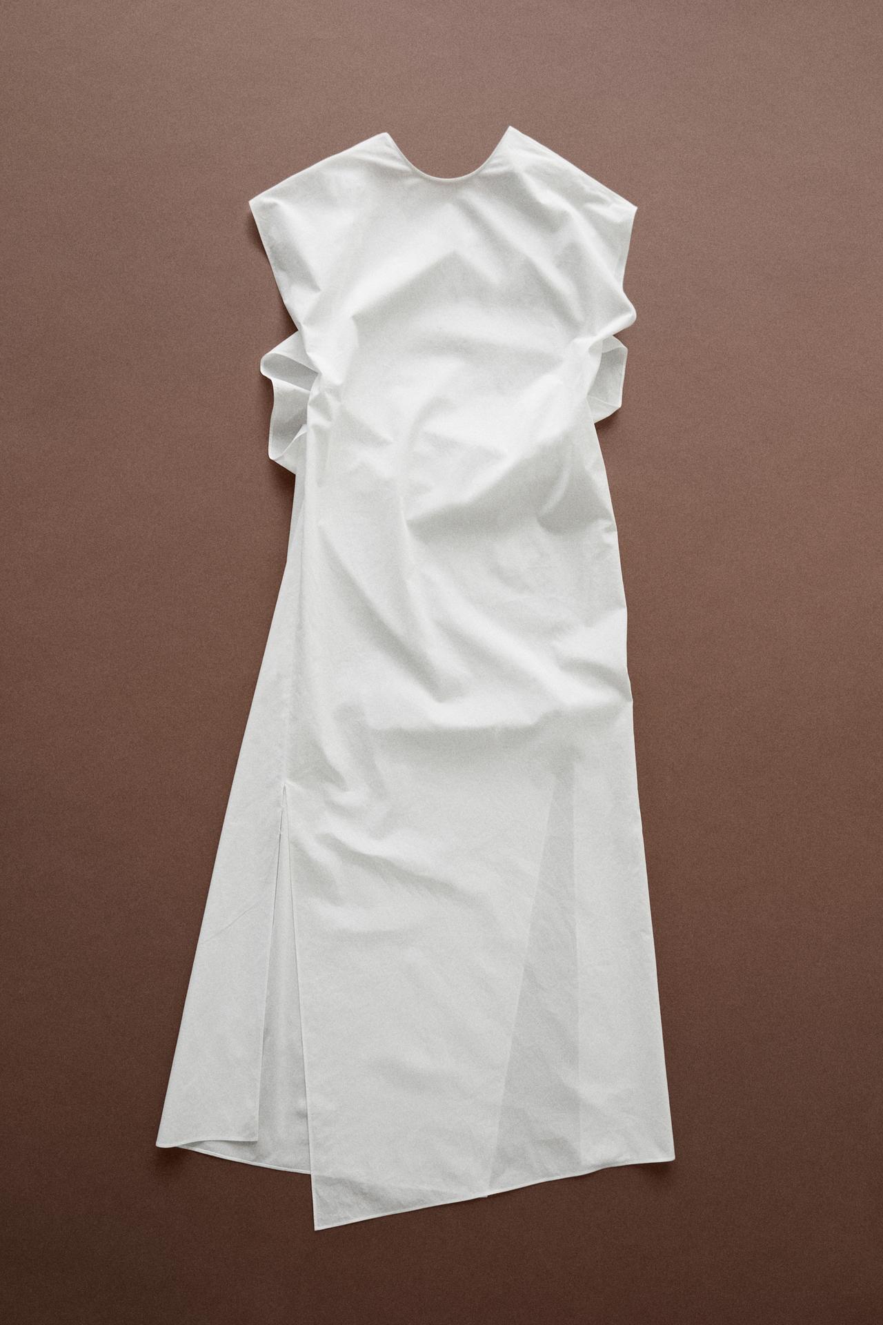 Asymmetric Dress - STUDIO — White