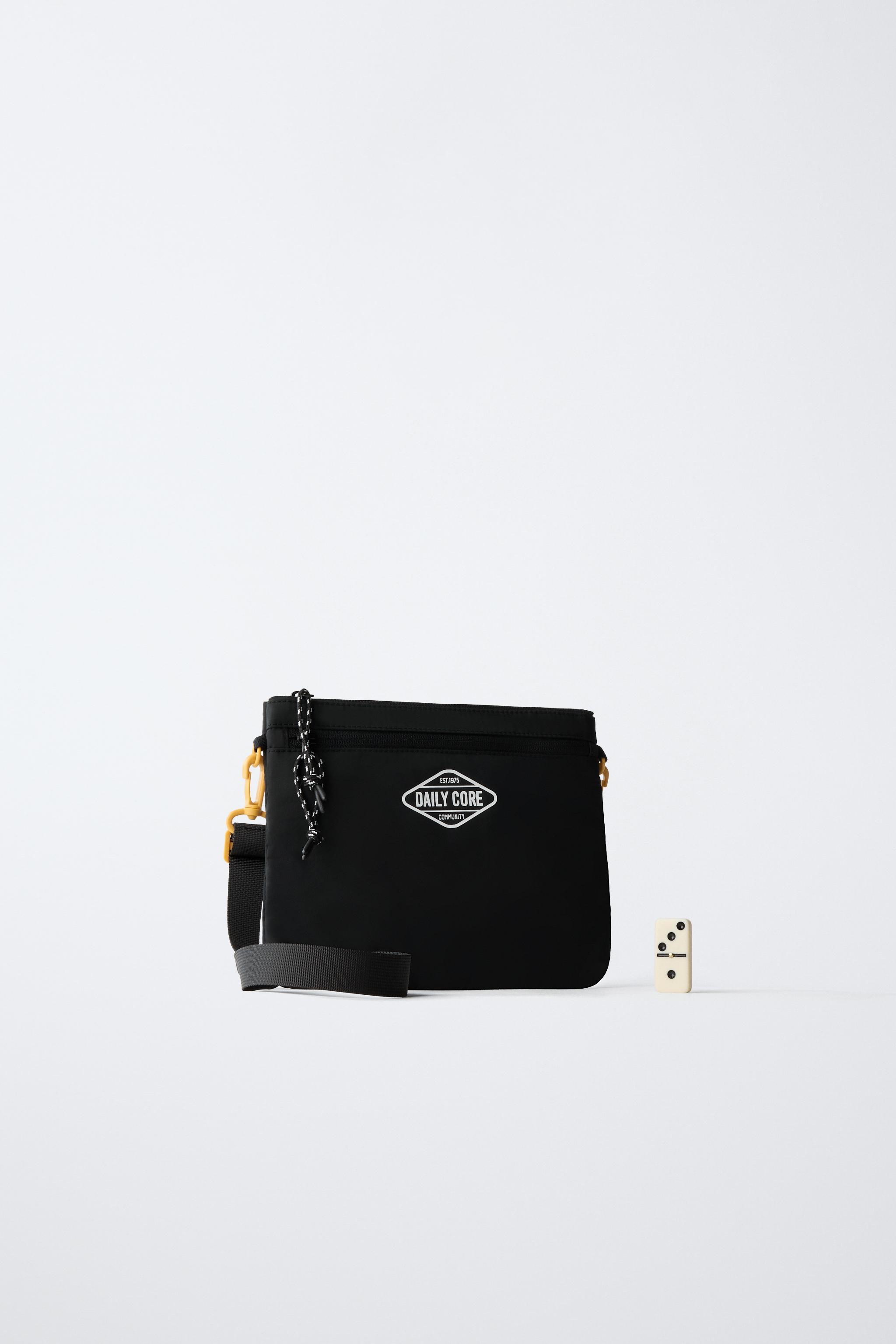 BASIC CROSSBODY BAG - Black | ZARA Mexico