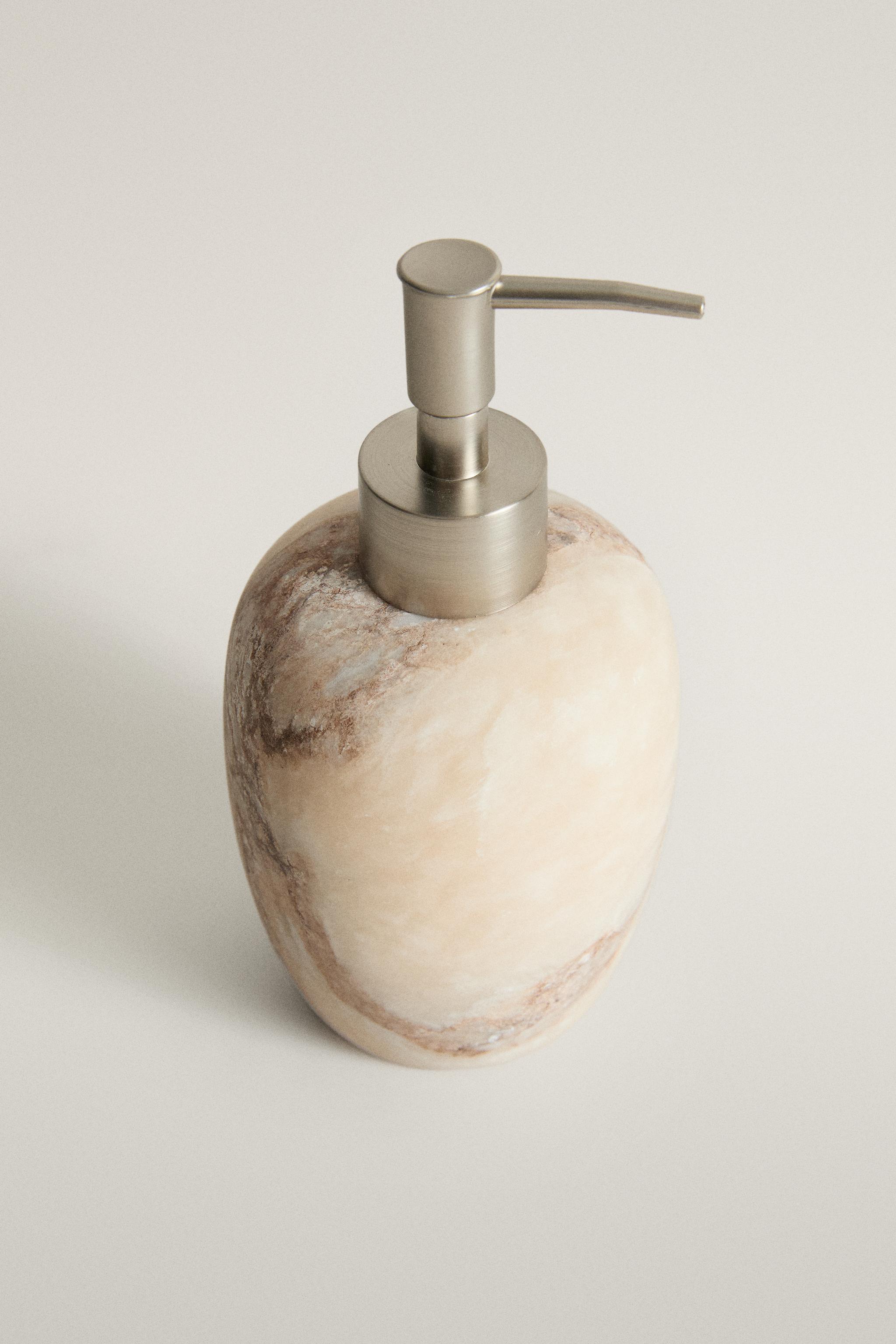 DISTRIBUTEUR DE SAVON EN ALBÂTRE