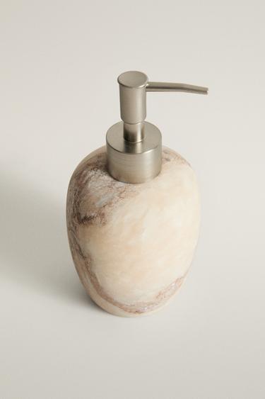 ALABASTER SOAP DISPENSER — Beige 2