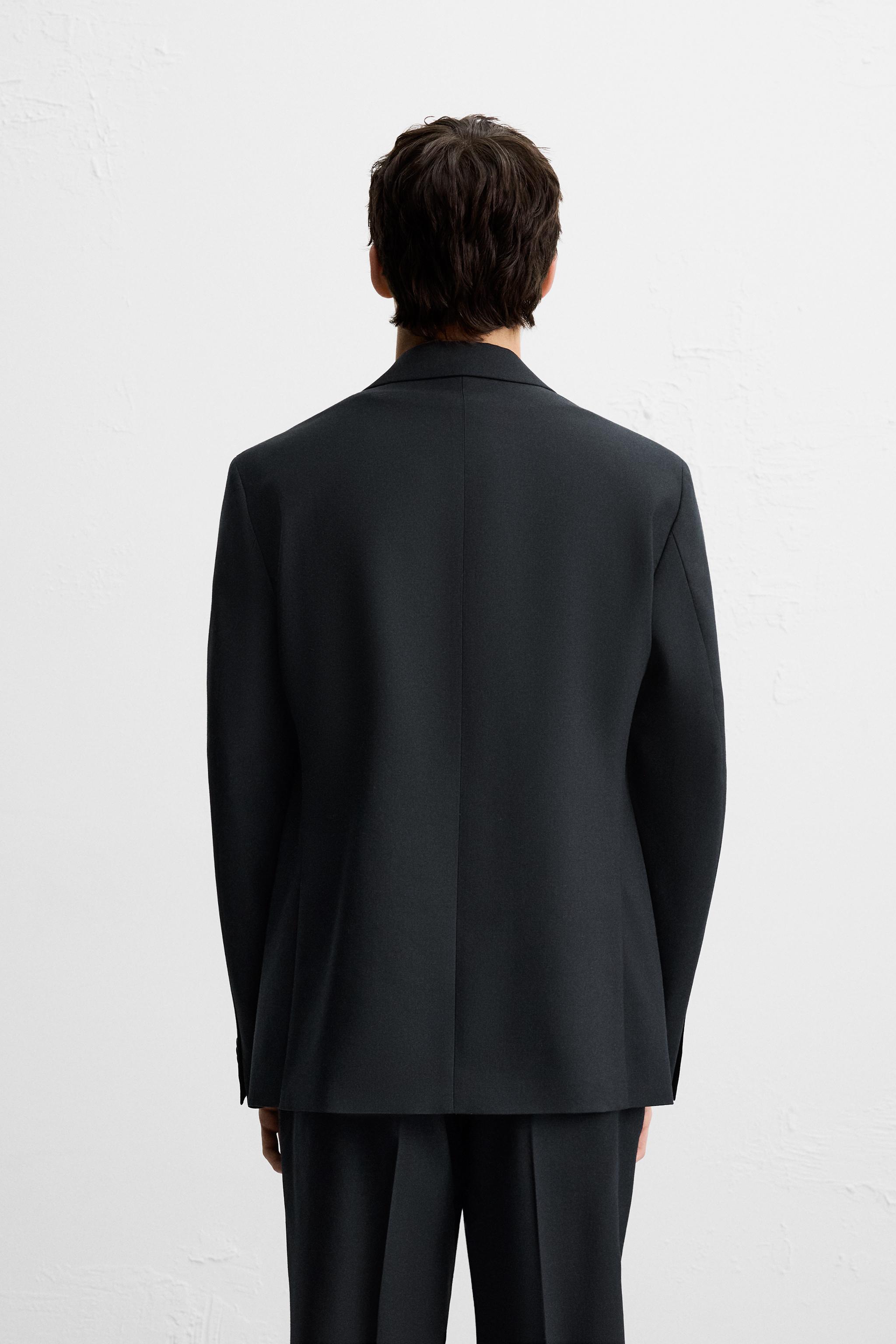 ZARA ザラ　ウールジャケット Zara coat blazer long wool minimalist LIMITED COLLECTION