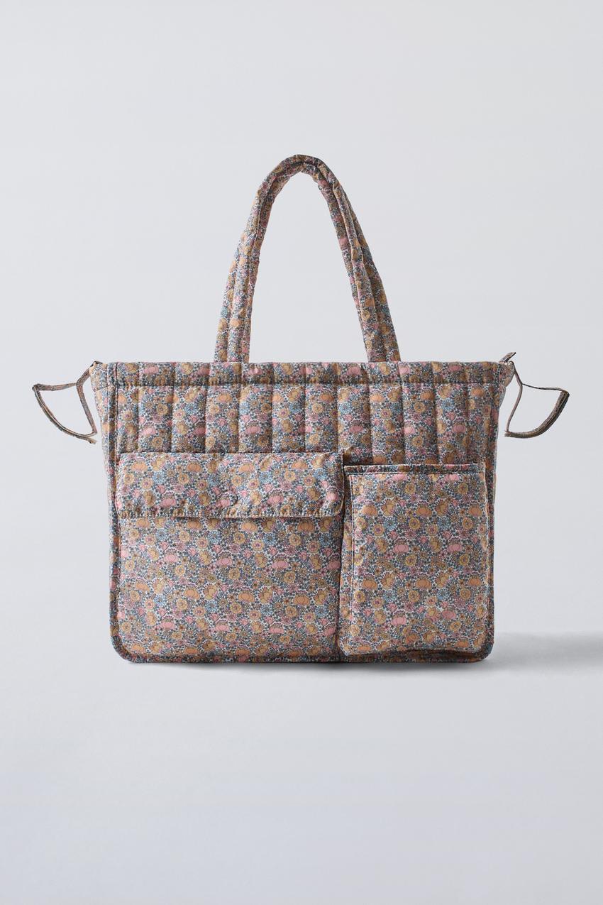FLORAL DIAPER BAG PACK - Pink | ZARA United States