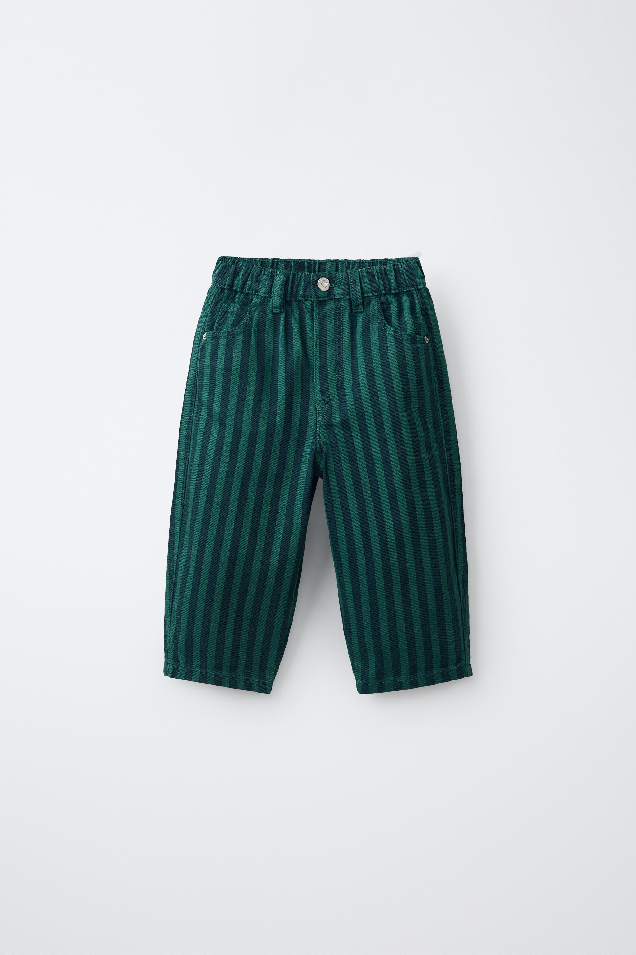 PANTALÓN SARGA BAGGY ESTAMPADPO RAYAS
