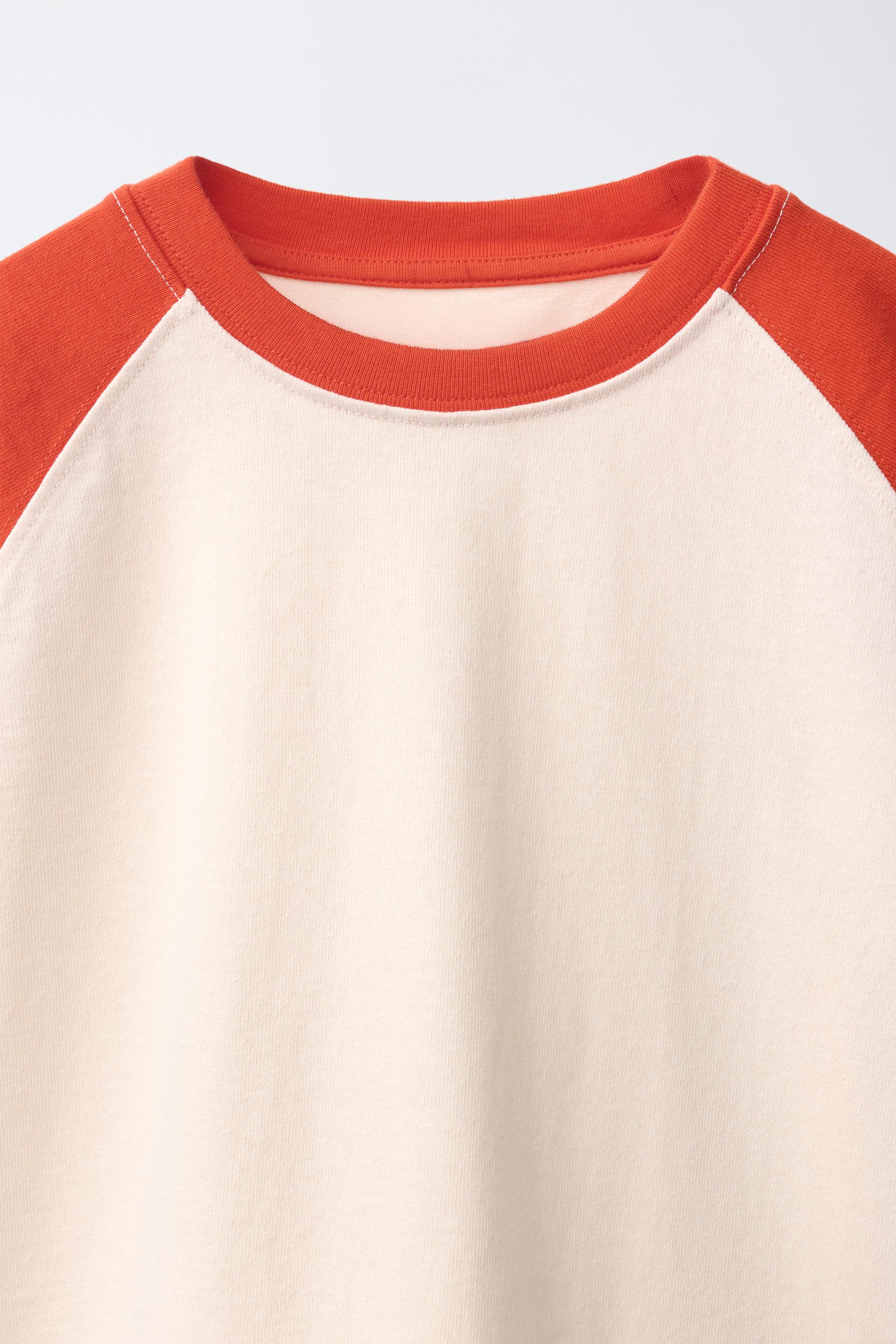 0FR. PARIS X ZARA RAGLAN LONG SLEEVE T-SHIRT