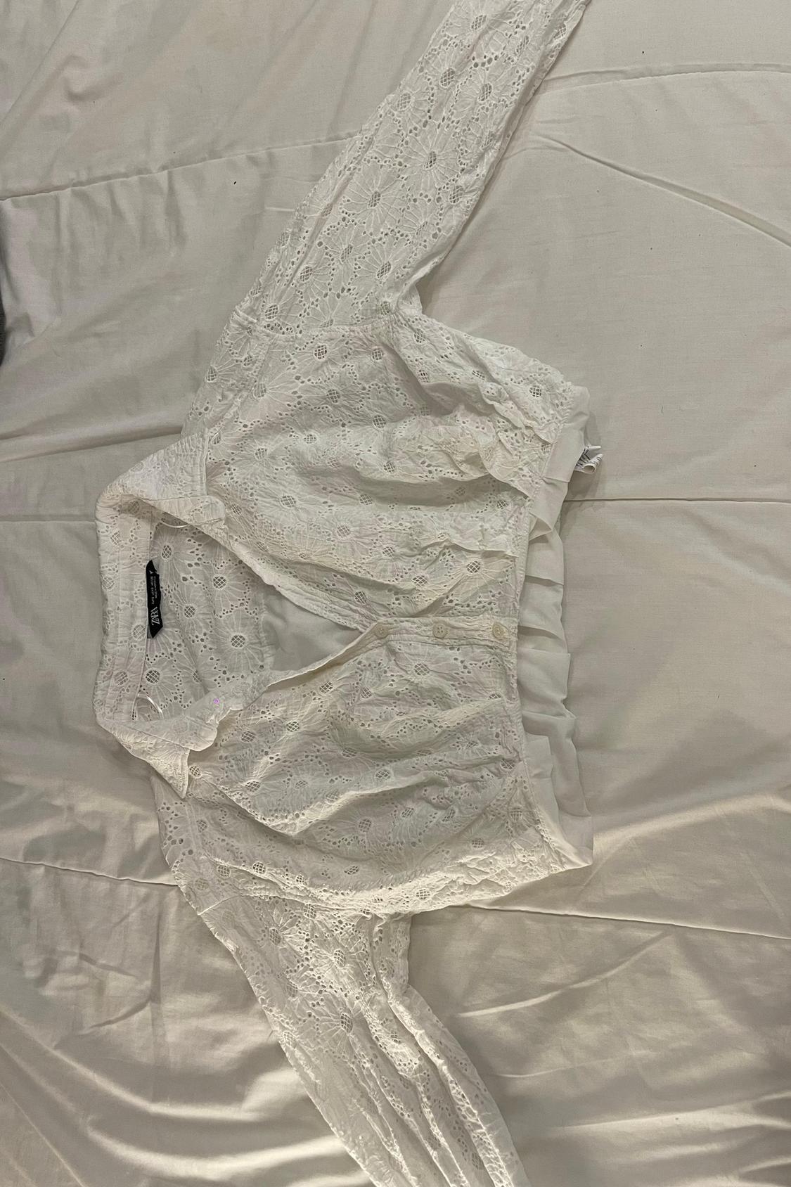 SHIRT WITH CUTWORK EMBROIDERY - Image 3