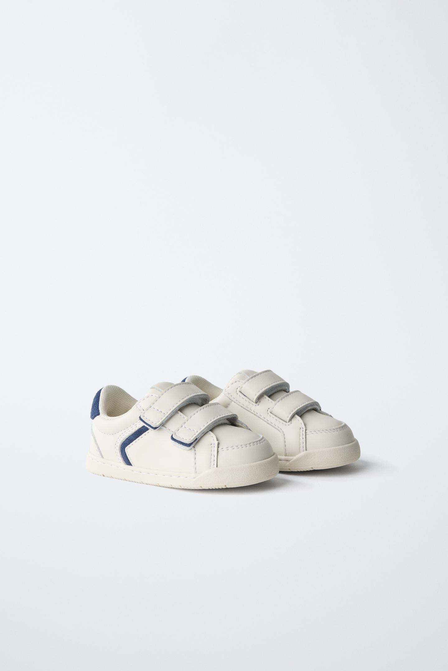 Детские кроссовки Zara Barefoot Leather, цвет: Разноцветный — фото 2